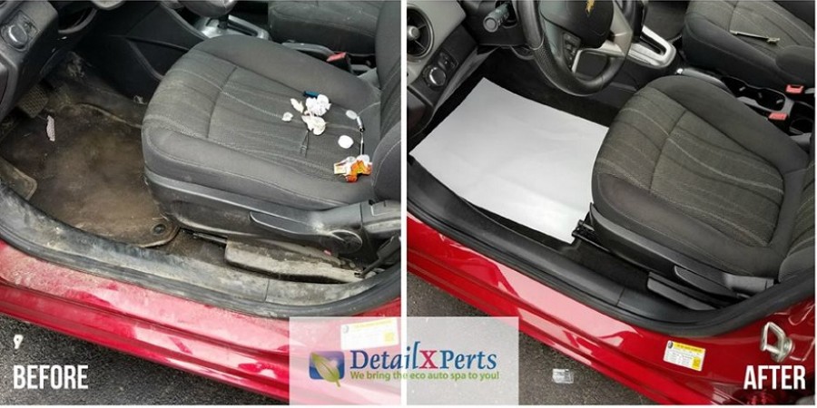 Before and After - Interior Detailing