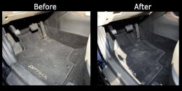 Driver Seat Cleaning